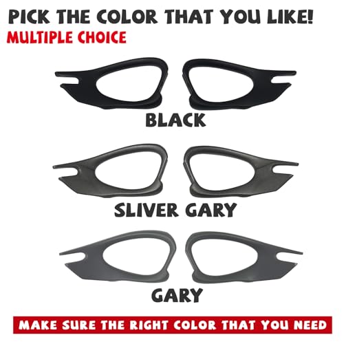 Replacement Side Blinders for Oakley Penny X Metal Sunglass -Multi Choice (003 Gray)2