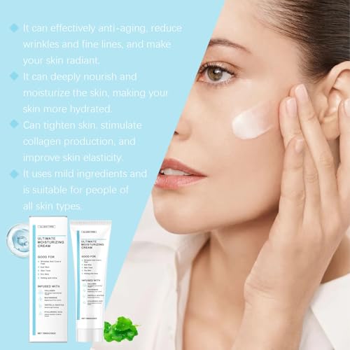 100g Youthful Formula Ultimate Moisturizing Cream,Cream Relieve Dry Skin,Moisturizing C/ream for Women,Face Moisturiser Anti Wrinkle,Face Care Moisturising C/ream for All Skin Types - Image 7