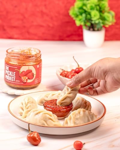 Dalle Khursani Pickle 300g | Authentic Himalayan Red Chilli Achar in Mustard Oil | Handcrafted | No Preservatives | Darjeeling Special