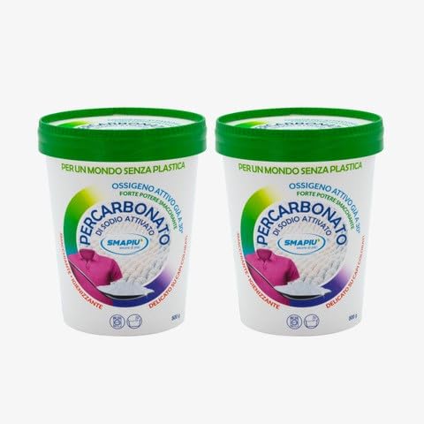 Smapiu' Percarbonato Di Sodio Attivato Barattolo 500 G (X2) Colorato