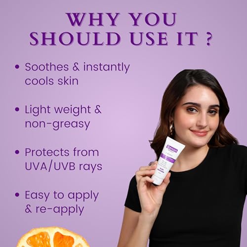 Image of Renon Sunscreen - SPF 50 PA+++ 1% Hyaluronic Aqua Gel Sunscreen|Vitamin C+Rice Water|No white Cast |Non Sticky - 100 gm (Set of 2)