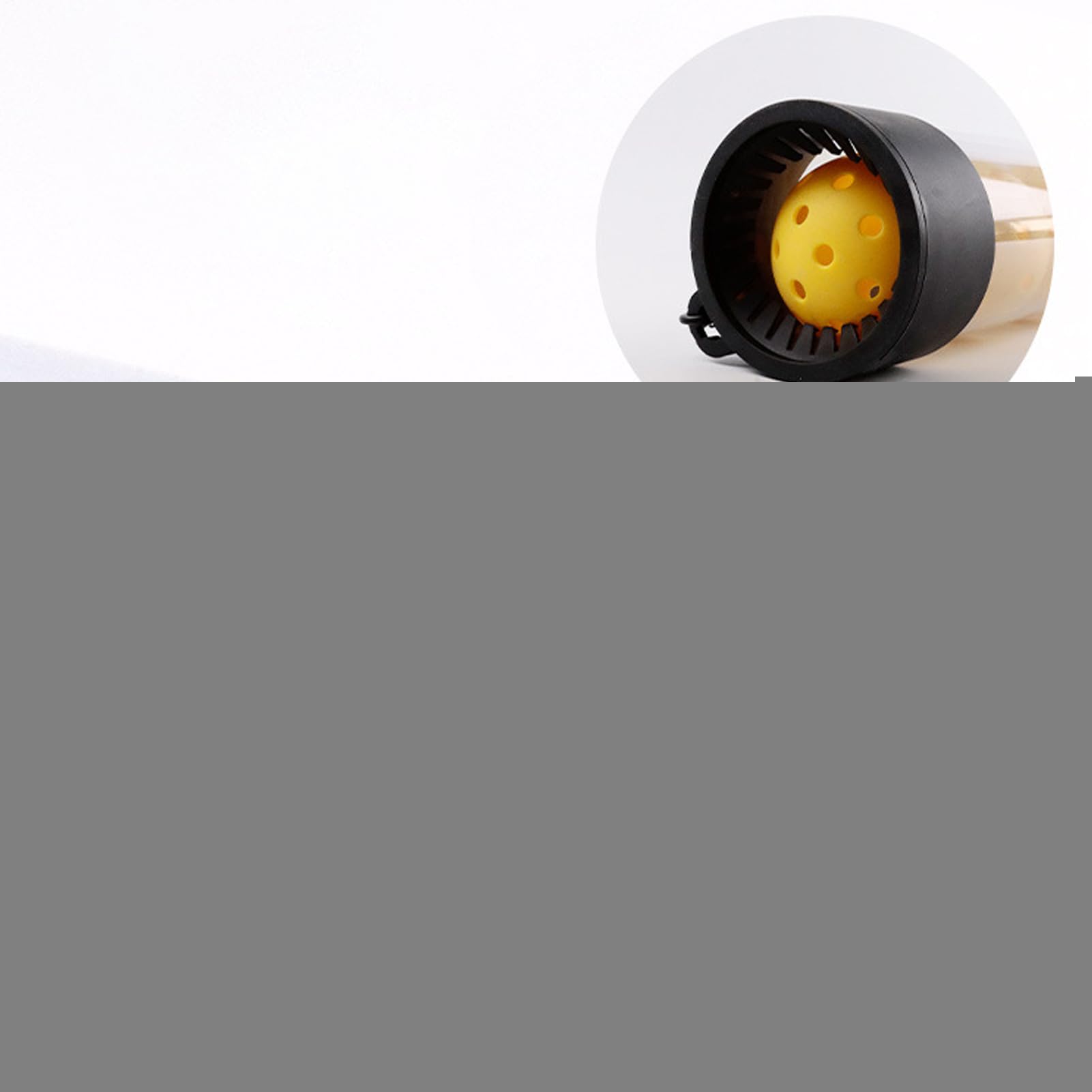 Tubo per Palline da Tennis RaccogliPalline | Raccoglitore per Palline da Pickleball ad Alta Capacità con Cinturino a Spalla per Operatori di Campus Team e Driving Range