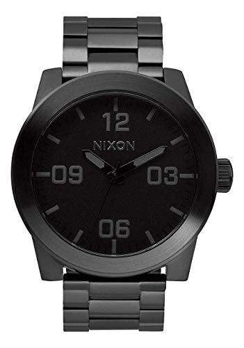 NIXON Reloj Analógico para Hombre de Cuarzo con Correa en Acero Inoxidable A346-001-00