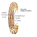 Touchstone copper bracelets | gift for men women |adjustable 100% pure solid real magnetic jewelry | handmade bracelet set combo | rope braided tibetan bangles. Set of 3 different designs