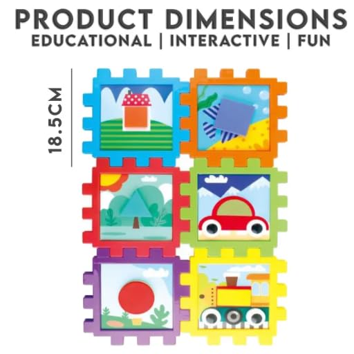 Image of Busy Cube for Kids Montessori Toy Sensory Busy Board Travel Toy for Toddlers (Activity Cube)