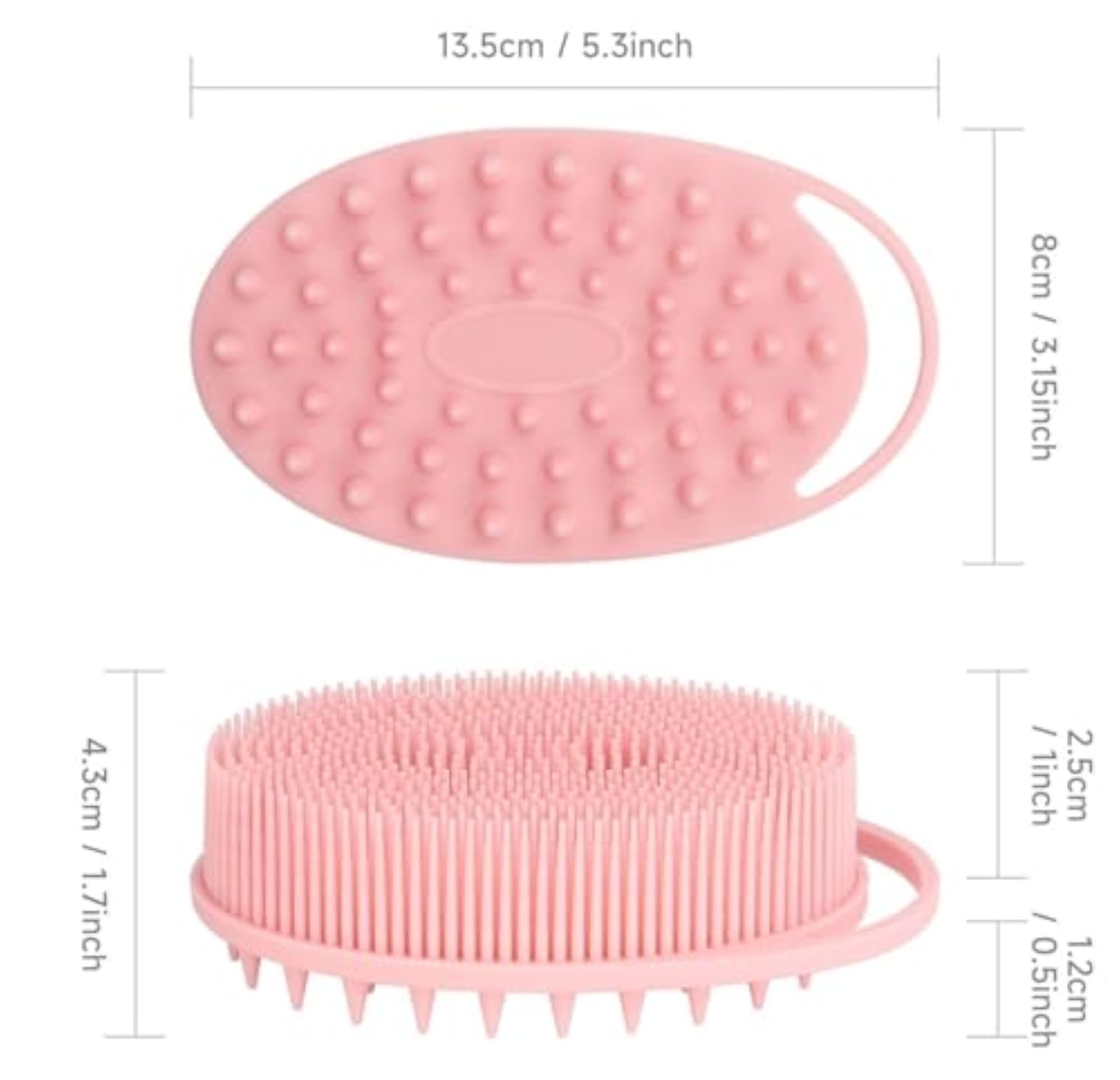 Ultra Soft Premium 2-in-1 Body & Shampoo Brush