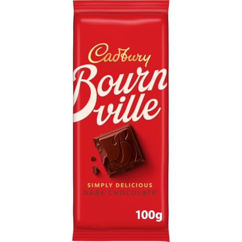 Cadbury Bournville Dark Chocolate Bar, Rich & Smooth Dark Chocolate, 100 g (Pack of 1)
