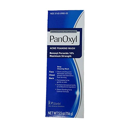 Panoxyl Foaming Acne Wash Maximum Strength 5.5 Oz (Pack Of 3) #TOP4