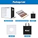 PULUZ Portable Photo Studio Light Box, 50cm x 50cm Photography Light Tent, Professional Dimmable Photography Studio Tent with 12 Color Backdrops, CRI≥90, Photo Box for Product Photography