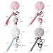 erduoduo Cute Keychain,Kawaii Keychain,Keychain for Backpack,Handbag Bags Decoration,Bag Charm Keychains for Women,Car Key Chain Key Ring (02)