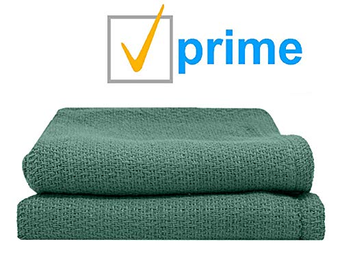 Dukal Operating Room Towels 17" X 26". Pack Of 4 Or Towels For Medical Facilities. Pre-Washed, 100% Cotton. Sterile, Absorbent Towels. Latex-Free. Green Color. #TOP2