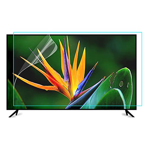 CUNIO 42-49 Pollici Pellicola Protettiva per Schermo TV antiriflesso, Pellicola filtrante Opaca antiriflesso/antiluce Blu/AntiGraffio, per LCD LED OLED HDTV / 49in 1075x604mm