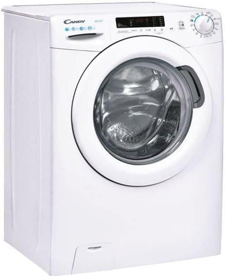 Side view of the Candy CS4 1172DE/1-S washing machine