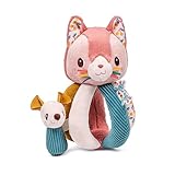 DECOUVREZ JEANNE LE CHAT : Un hochet d’activites Lilliputiens qui eveille bebe des 6 mois. Doux et amusant, il stimule la curiosite et accompagne les premiers jeux sensoriels.