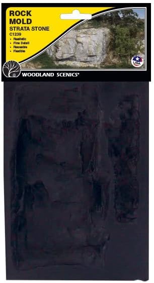 Woodland Scenics Rock Mold STN, Strata Stone,C1239