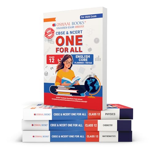 Oswaal CBSE & NCERT One For All Class 12 | English | Physics |Che...