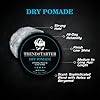 TRENDSTARTER - DRY POMADE (4oz) - Strong Hold - Low Shine - Water-Based Gel Type Pomade - All-Day Hold Premium Hair Styling Products - Image 5