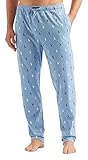 Polo Ralph Lauren Knit Covered Waistband PJ Pants Pale Royal Heather/Cruise Navy/Nevis Aopp SM
