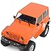 RC4WD 1/18 Gelande II 4 Wheel Drive with Black Rock Body Set RTR Ready to Run Orange RC4ZRTR0048