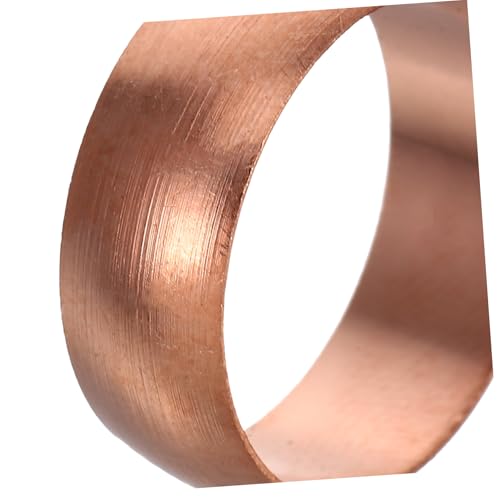 SOIMISS Abrazadera de Cobre para Tuberías y Anillos de Crimpado de Conexión Industrial, 10 Piezas 4