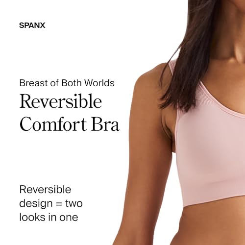 Image of SPANX Breast of Both Worlds Reversible Comfort Bra - Wireless, Seamless Bra - Reversible Design - Wire-Free Comfort