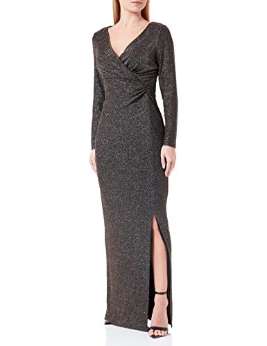 Vera Mont 4304/4210 Vestido, Negro/Dorado, 38 para Mujer Cover