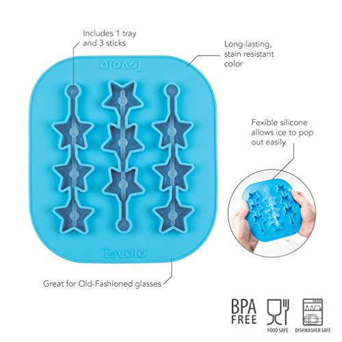 Molde para hielo Tovolo Star en silicona miniatura 2