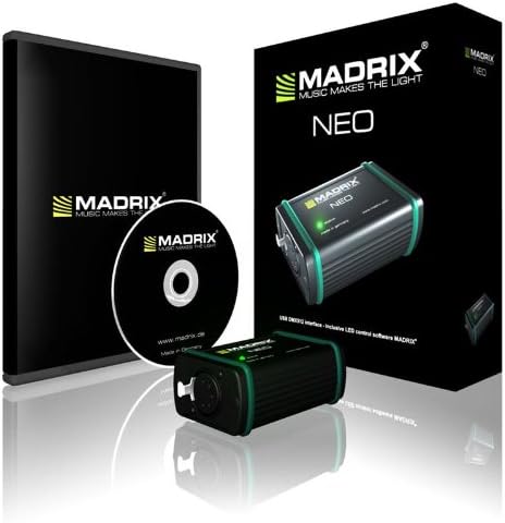 MADRIX NEO USB DMX 512 Ch Controller Interface & Software License IA-DMX-001003