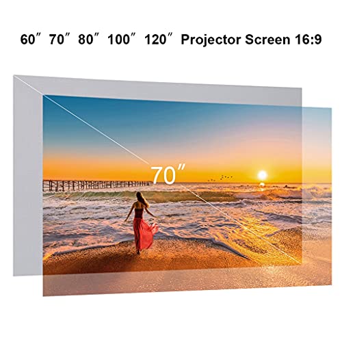 Pantalla Manual Portable 120 Pulgadas 16:9 miniatura 3