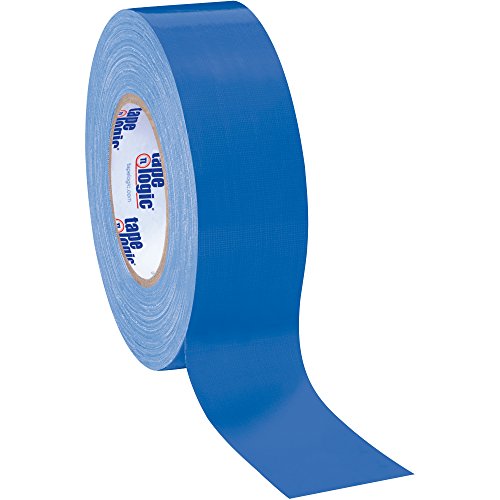 Image of 2 inch x 60 yds Shipping Duct Tape 10 Mil, Blue (24-Pack) Heavy Duty Indoor & Outdoor Tape, Waterproof & Weather Resistant with Strong Adhesive, Packing & Utility Supplies for Home & Office