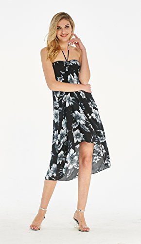 Image of Women's Hawaiian Luau Halter Dress in Signature Prints
