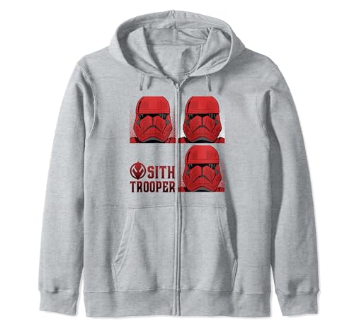 Star Wars Red Sith Trooper sweat à fermeture éclair cadeau anniversaire geek