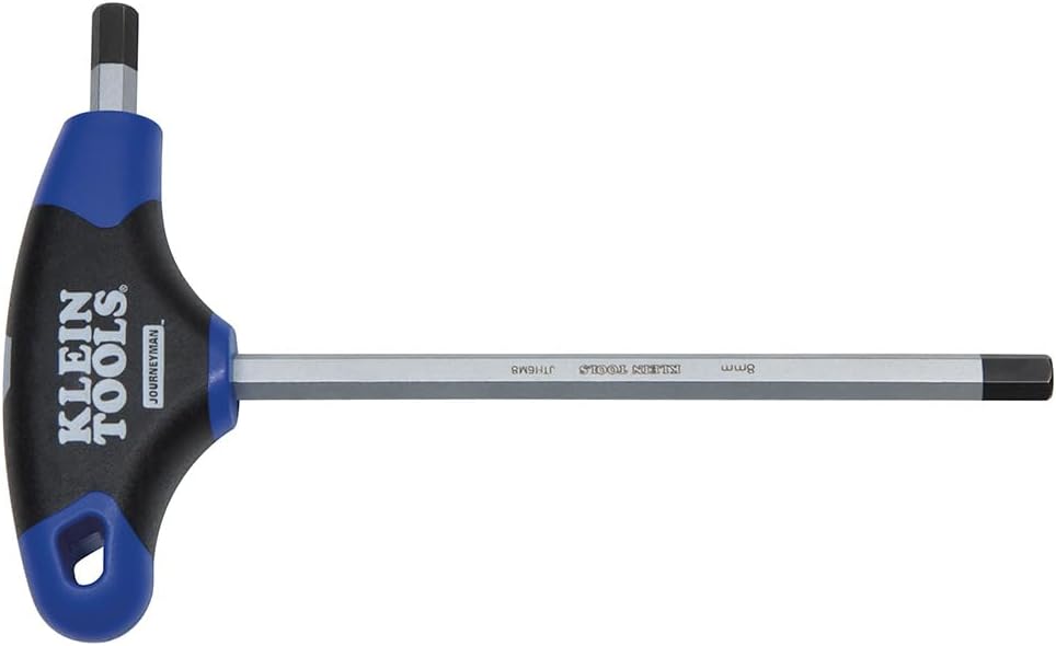 KLEIN TOOLS JTH9M5 5 mm Hex Key with Journeyman T-Handle, 9-Inch