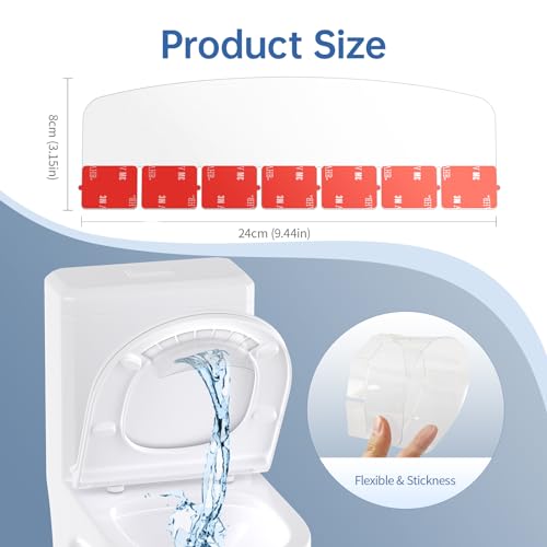 Hpoypmir 4 Pcs Pee Splash Guards For Toilet Seats, Potty Training Pee Guard thumb #5