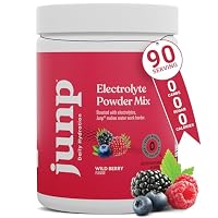 JUNP Hydration Electrolyte Powder (90 Servings, Wild Berry)