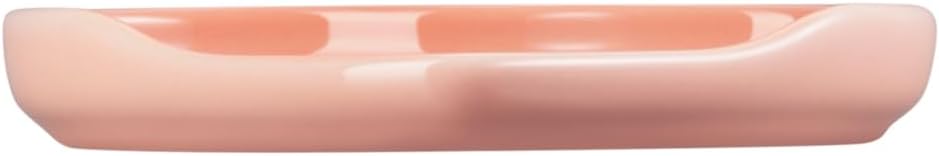 Le Creuset Stoneware Heart Shaped Spoon Rest, 5", Peche