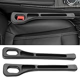 2 Pcs Car Seat Gap Filler Organiser, Universal Vehicle Mounted Gaps Organiser, Non-Slip Leak Proof Filler Strip, Auto Seat Side Gap Filler for Cars, SUVs & Trucks, Prevent Items from Dropping - Image 1