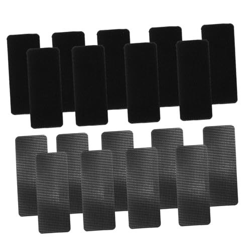 Happyyami 18 Pairs Slip Car Mat Gripper Stickers Durable Carpet Fasteners for All Vehicles High Temperature Resistant Adhesive Easy Installation for Secure Floor Mats