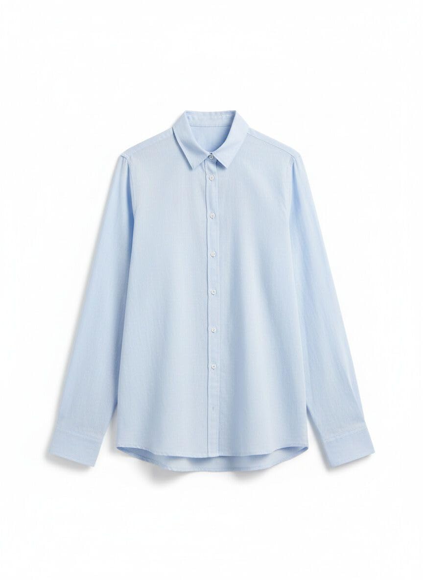 Springfield L/S Basic Linen Shirt Mujer