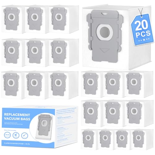 20 Pack High-Filtration Roomba Bags