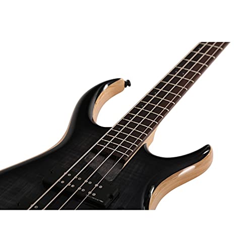 Marcus Miller M7 Swamp Ash-4 Transparent Black RN 2.0 – guitare basse - Les Beatles, Paul McCartney, John Lennon, RIngo Starr, George Harrison Marcus Miller M7 Swamp Ash-4 Transparent Black RN 2.0 - guitare basse – Image 5