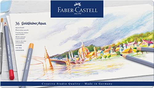 Crayons aquarellables incassables pour dessiner sans briser la mine coffret 36