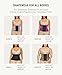 FeelinGirl Workout Waist Cincher Trainer Corset Shaper Tummy Slimmer Plus Size Belly Band for Women Black S