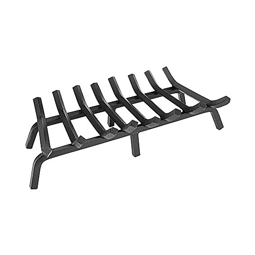 Minuteman International Tapered Iron Fireplace Grate, 27-in x 14-in