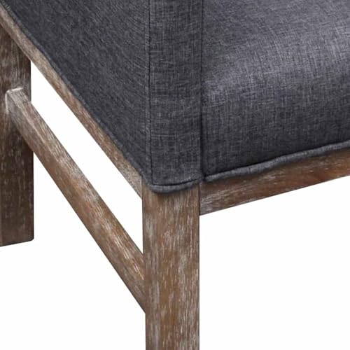 Sofá de 2 plazas gris oscuro ideal para optimizar espacios en salones y pasillos 5