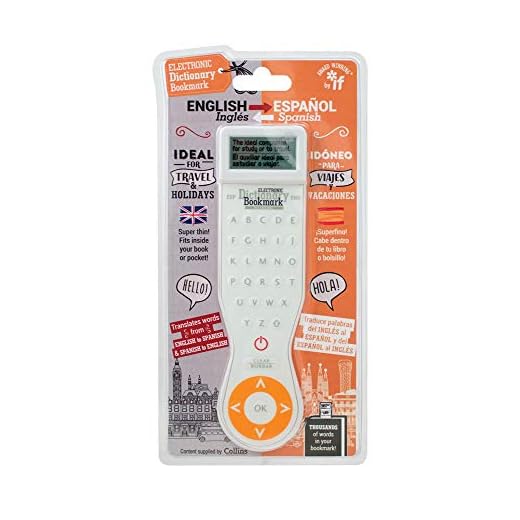 Electronic Dictionary Bookmark (Translation Edition) - Spanish-English