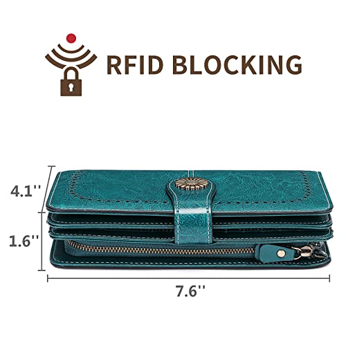 Sendefn TZL-WALLET-01 Wallets For Women Genuine Leather Credit Card Holder thumb #3