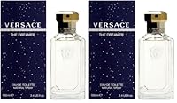 Versace The Dreamer for Men 3.4 oz Eau de Toilette Spray (Pack of 2)