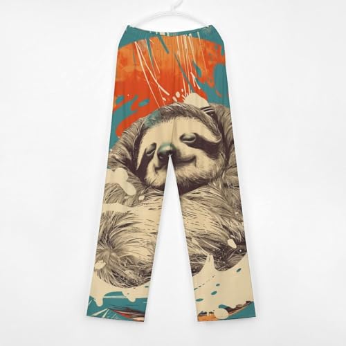 Sloth Sleep Animal CartoonChildren's Casual Pajamas140CM2