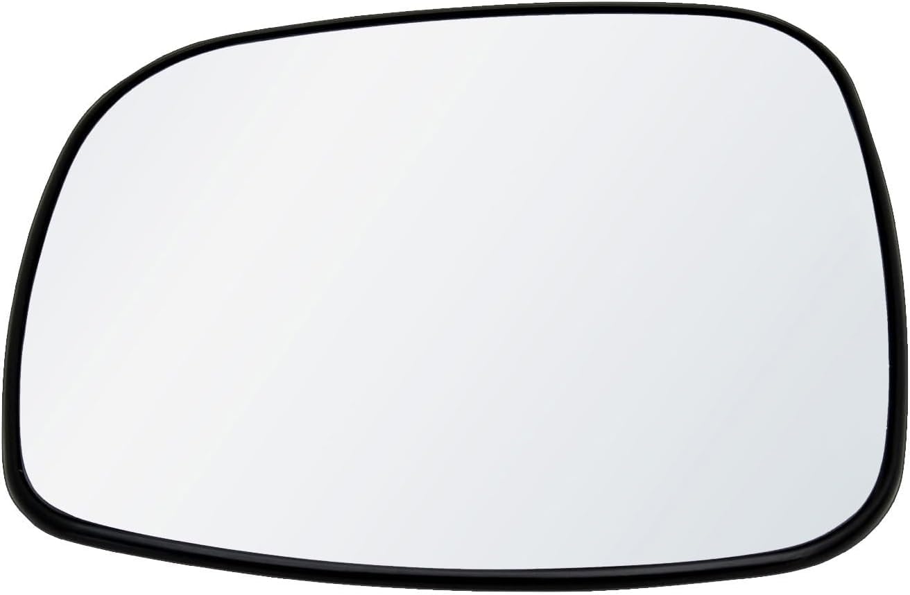 Driver Side Mirror Glass For 2008-2016 Chrysler Town & Country, 2008-2020 Dodge Grand Caravan, 2012-2015 RAM CV, 2009-2014 VW Routan Left Door Heated Mirrors CH1324107 68026177AB